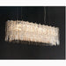 MIRODEMI® Agrigento | Modern Chrome Crystal LED Chandelier For Lovely Home