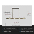MIRODEMI® Agugliano | Modern Style Copper Crystal LED Chandelier For Dining Room