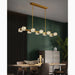 MIRODEMI® Agugliano | Modern Copper Crystal LED Chandelier For Living Room