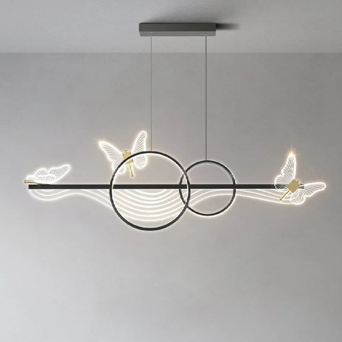 MIRODEMI® Aigle | Aesthetic Gold Butterfly Chandelier, perfect for dining rooms