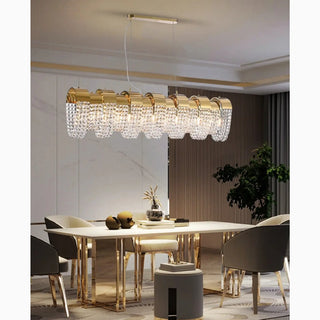 MIRODEMI® Ailoche | Gorgeous Modern Deluxe Led Crystal Bright Chandelier For Dining Room