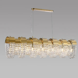 MIRODEMI® Ailoche | Modern Deluxe Led Crystal Bright Chandelier For Dining Room and Lovely Interior