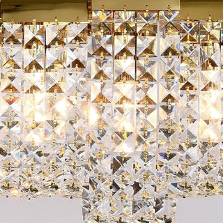 MIRODEMI® Ailoche | Marvellous Modern Deluxe Led Crystal Bright Chandelier For Dining Room