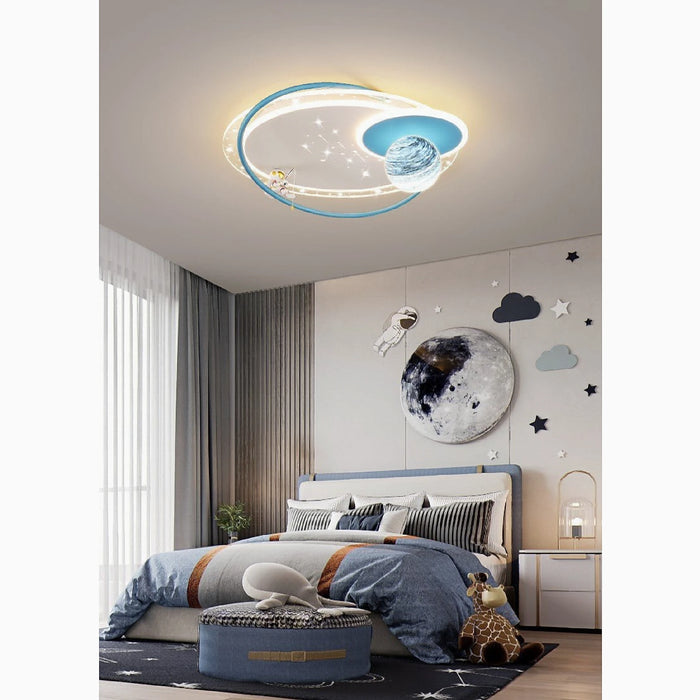 MIRODEMI® Aisone | Astronaut Ceiling Lights with Planet & Spaceman