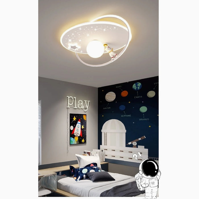 MIRODEMI® Aisone | Astronaut Ceiling Lights with Planet & Spaceman