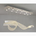 MIRODEMI Alassio Creative LED Chandelier In The Shape Of Ribbon For Home Decoration