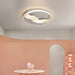 MIRODEMI® Alatri | Modern Round Ceiling Lamp with Clouds | flush mount lights | acrylic lights | chandeliers