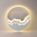 MIRODEMI® Alatri | Modern Round Ceiling Lamp with Clouds | flush mount lights | acrylic lights | chandeliers