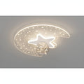 MIRODEMI® Alba | Modern Moon Led Ceiling Lamp with LED Lighting Surface image | luxury lighting | star shape ceiling lamps | led lamps