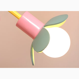 MIRODEMI Albanella | Modern Pink Ceiling Lamp for Girls Bedroom | chandeliers | flush mount | for kids room