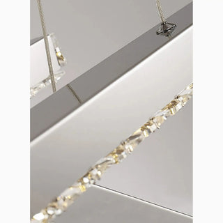 MIRODEMI® Albano Sant'Alessandro | Creative Stylish Crystal Led Chandelier For Dining Room Details