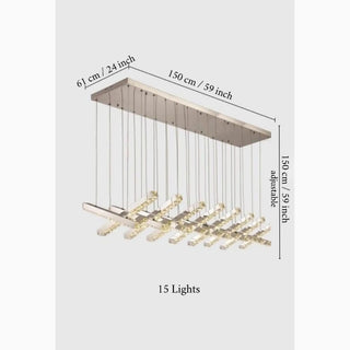 MIRODEMI® Albano Sant'Alessandro | Creative Stylish Crystal Led Chandelier For Bedroom