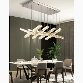 MIRODEMI® Albano Sant'Alessandro | Creative Stylish Crystal Led Chandelier For Elite Dining Room