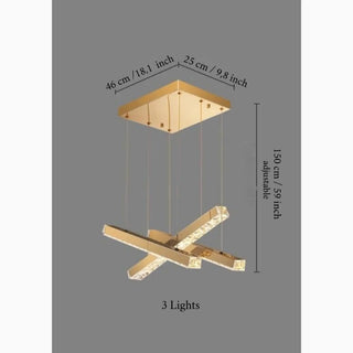 MIRODEMI® Albano Sant'Alessandro | Creative Stylish Crystal Led Chandelier For Incredible Home