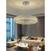 MIRODEMI® Albano Vercellese | Chic Chrome/Gold Round Crystal Chandelier