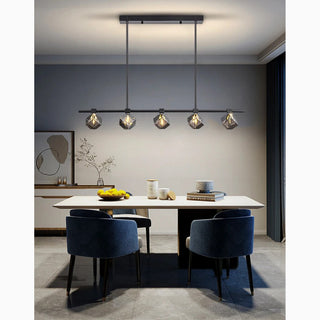 MIRODEMI Albaredo per San Marco Fancy Modern Led Long Linear Crystal Chandelier For Office For Restaurant