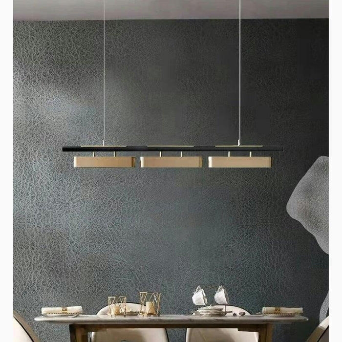 MIRODEMI Albavilla Modern Simple Creative Minimalistic Blocks LED Chandelier For Kitchen Decoration