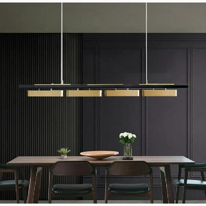 MIRODEMI Albavilla Modern Simple Creative Minimalistic Blocks LED Chandelier For Dining Room
