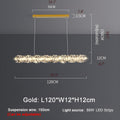 MIRODEMI Albenga Luxury Crystal Chandelier Gold Parameters