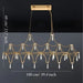 MIRODEMI Albera Ligure | Lightning Art Chic Crystal Stainless steel Chandelier 