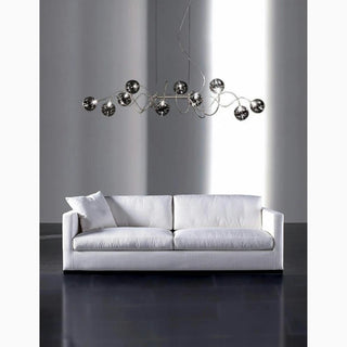 MIRODEMI Alberobello Stylish Nordic Abstract LED Glass Chandelier For Hall