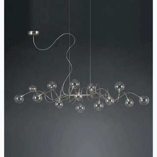 MIRODEMI Alberobello Stylish Nordic Abstract LED Glass Chandelier For Kitchen Island