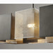 MIRODEMI Albettone Fancy Postmodern LED Iron Black Silver Chandelier Lampshade Details