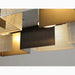 MIRODEMI Albettone Fancy Postmodern LED Iron Black Silver Chandelier Details
