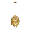 MIRODEMI Albiano d'Ivrea | Stunning Gold/Chrome Crystal Hanging Pendant Lighting