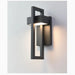 MIRODEMI® Alcamo | Black Retro Outdoor Waterproof LED Wall Lighting | outdoor lighting | lanterns | for garden | for villa