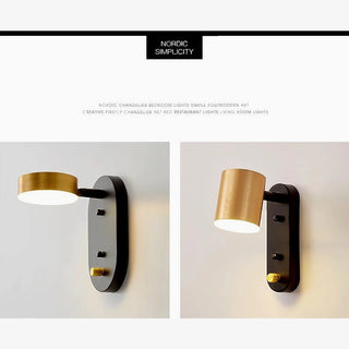 MIRODEMI® Nordic Style Bedside Wall Sconce for Bedroom, Living Room, Foyer image | luxury lighting | luxury wall lamps