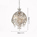 MIRODEMI® Alfiano Natta | Incredible Luxury Gold/Chrome Vintage Crystal Hanging Lamp For Living Room
