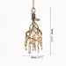 MIRODEMI® Alfiano Natta | Luxury Golden/Chrome Vintage Crystal Hanging Lamp For House
