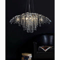 MIRODEMI® Alfiano Natta | Luxury Gold/Chrome Vintage Crystal Hanging Lamp For Home