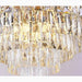 MIRODEMI® Alfonsine | Luxury Black Crystal Led Hanging Chandelier For Living Room in Details