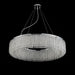 MIRODEMI® Algund | Round Gold/Chrome Simple LED Crystal Chandelier For Living Room