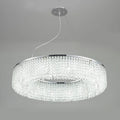 MIRODEMI® Algund | Round Gold/Chrome Simple LED Crystal Chandelier For Living Room