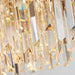 MIRODEMI® Alimena | Gold/Black Crystal Modern LED Chandelier For Living Room Details
