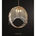MIRODEMI® Aliminusa | Round Gold Creative Loft Crystal Chandelier For Special Living Room