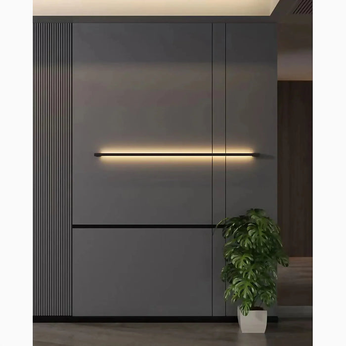MIRODEMI® Alta Val Tidone | Modern Minimalistic Long Outdoor/Indoor Wall Light
