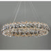 MIRODEMI® Altare | Round Gold Crystal Modern Exclusive Chandelier for Living Room