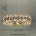 MIRODEMI® Altare | Round Gold Crystal Modern Chandelier for Living Room Parameters