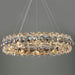 MIRODEMI® Altare | Luxury Round Gold Crystal Modern Chandelier for Living Room