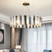 MIRODEMI® Altavilla Monferrato | Modern Home Decor Drum Hanging Chandelier for Living Room
