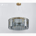 MIRODEMI® Altavilla Monferrato | Elite Modern Home Decor Drum Hanging Chandelier for Dining Room