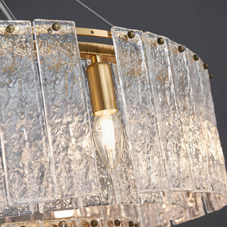 MIRODEMI Altavilla Monferrato | Modern Home Decor Drum Hanging Chandelier for Dining Room in Details