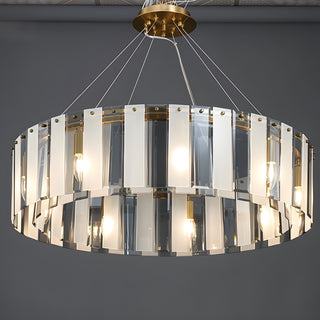 MIRODEMI Altavilla Monferrato | Classy Modern Home Decor Drum Hanging Chandelier for Dining Room