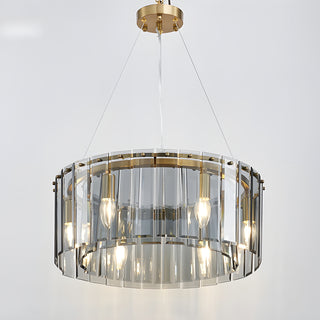 MIRODEMI Altavilla Monferrato | Luxury Modern Home Decor Drum Hanging Chandelier for Dining Room