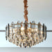 MIRODEMI® Altendorf | Creative Chrome Crystal Round Chandelier for Living room
