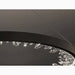 MIRODEMI® Altidona | Black Rings Modern Crystal Creative Luxury Hanging Led Chandelier Detailed